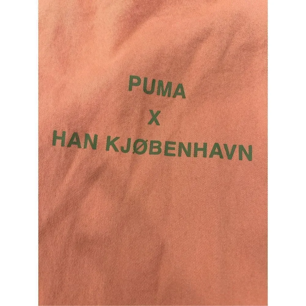 Puma X Han Kjobenhavn orange peach jogger pants size xl drawstring waist UO - Picture 5 of 9